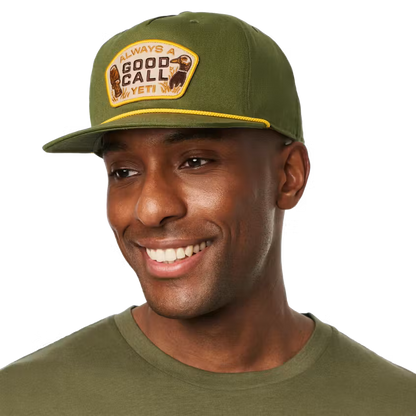 YETI Flat Brim Rope Hat - Good Call