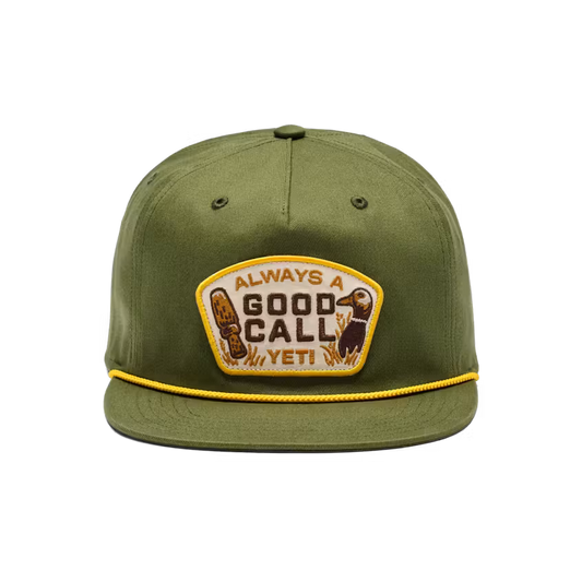 YETI Flat Brim Rope Hat - Good Call