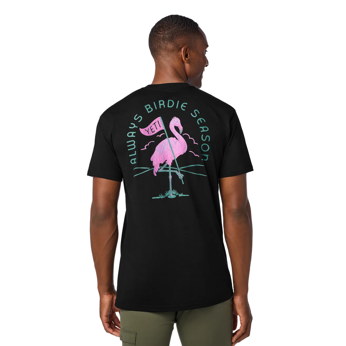 YETI Flamingo Short Sleeve T-Shirt