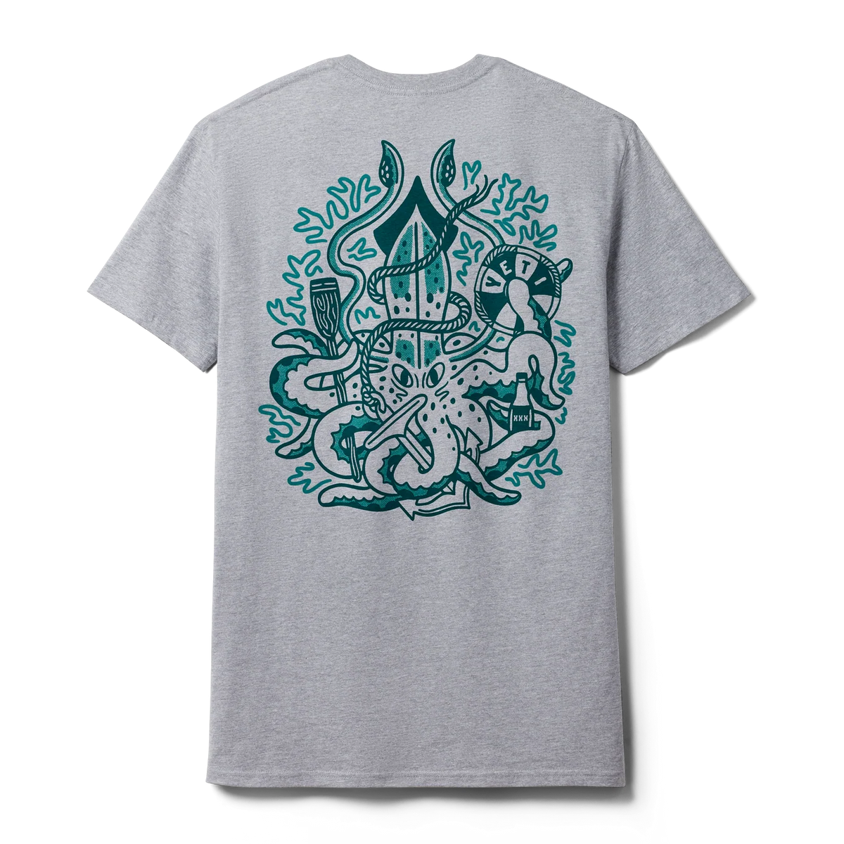 YETI Nautical Octopus Short Sleeve T-Shirt