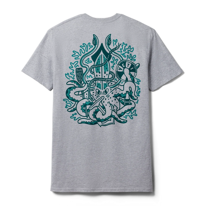 YETI Nautical Octopus Short Sleeve T-Shirt