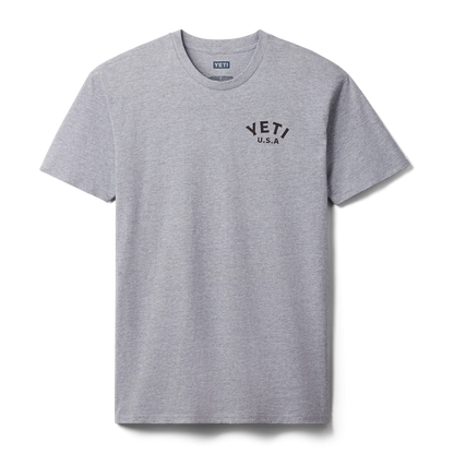 Yeti Pigeon Emblem Short Sleeve T-Shirt