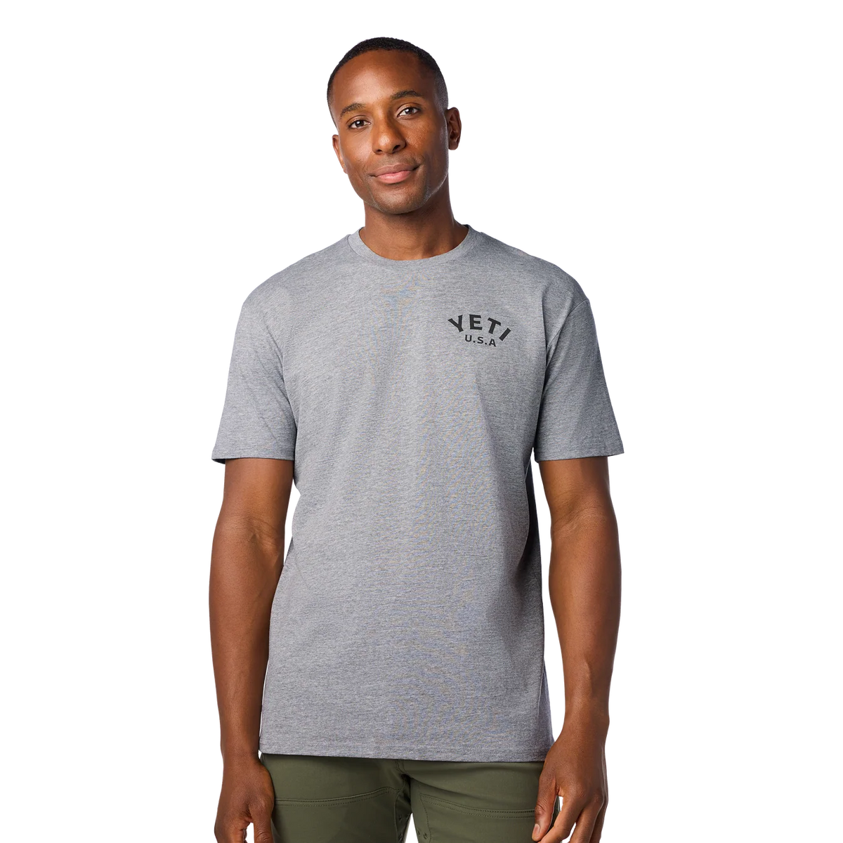 Yeti Pigeon Emblem Short Sleeve T-Shirt