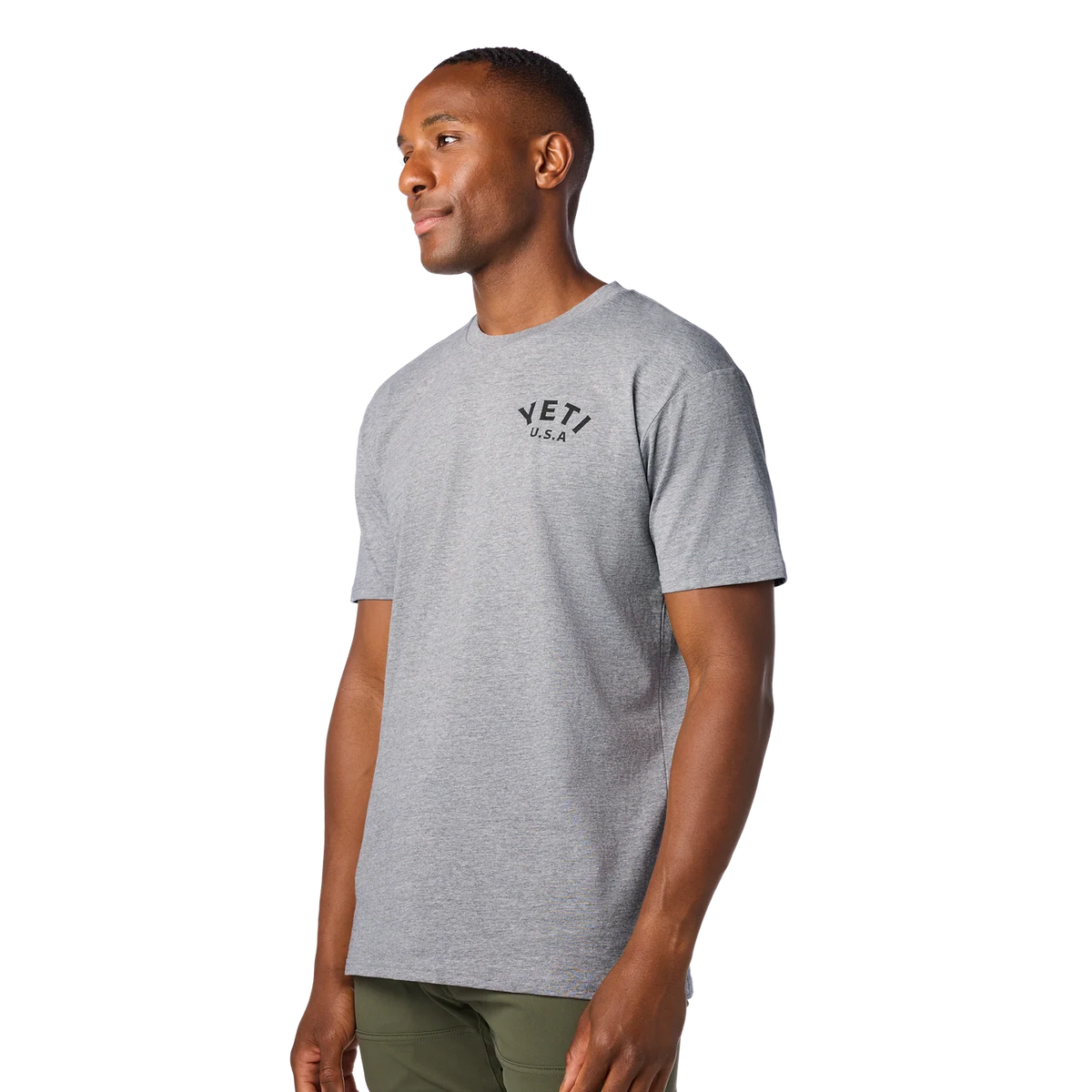 Yeti Pigeon Emblem Short Sleeve T-Shirt