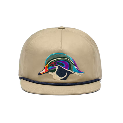 YETI Flat Brim Rope Hat - Wood Duck