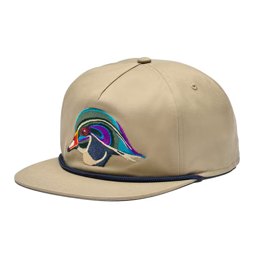 YETI Flat Brim Rope Hat - Wood Duck