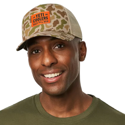 YETI Coolers Flat Brim Rope Hat - Camo