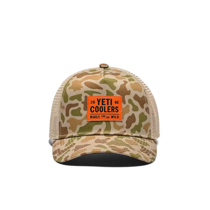 YETI Coolers Flat Brim Rope Hat - Camo