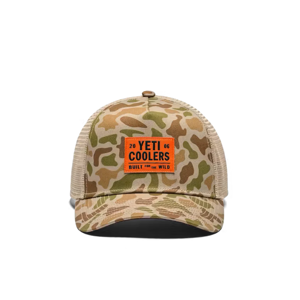 YETI Coolers Flat Brim Rope Hat - Camo