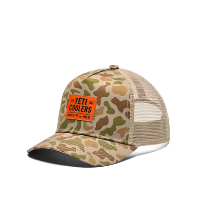 YETI Coolers Flat Brim Rope Hat - Camo