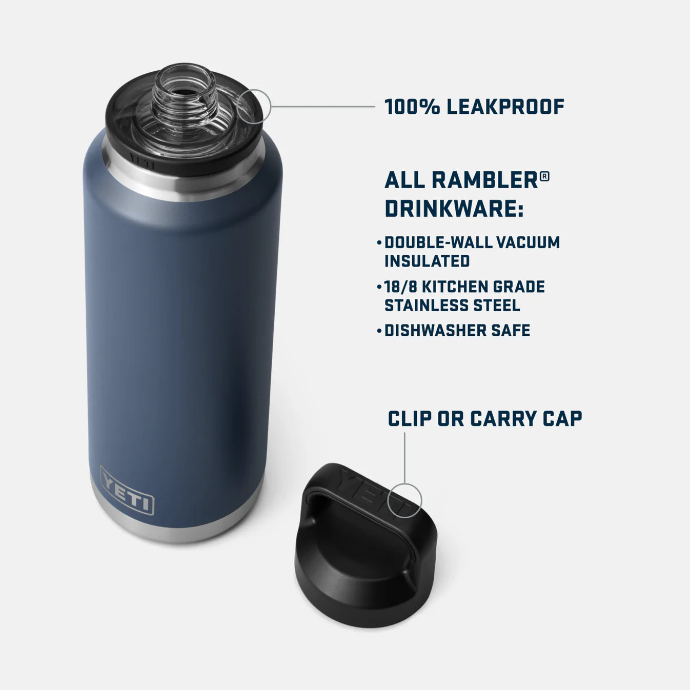 YETI Rambler 46 oz Bottle - 1.4 L