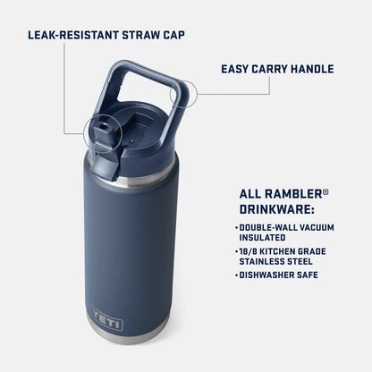 YETI Rambler 26 oz Straw Bottle
