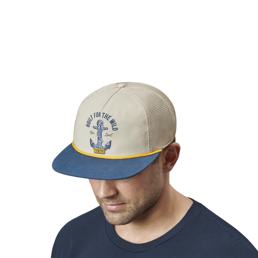 YETI Open Seas Rope Flat Brim Hat