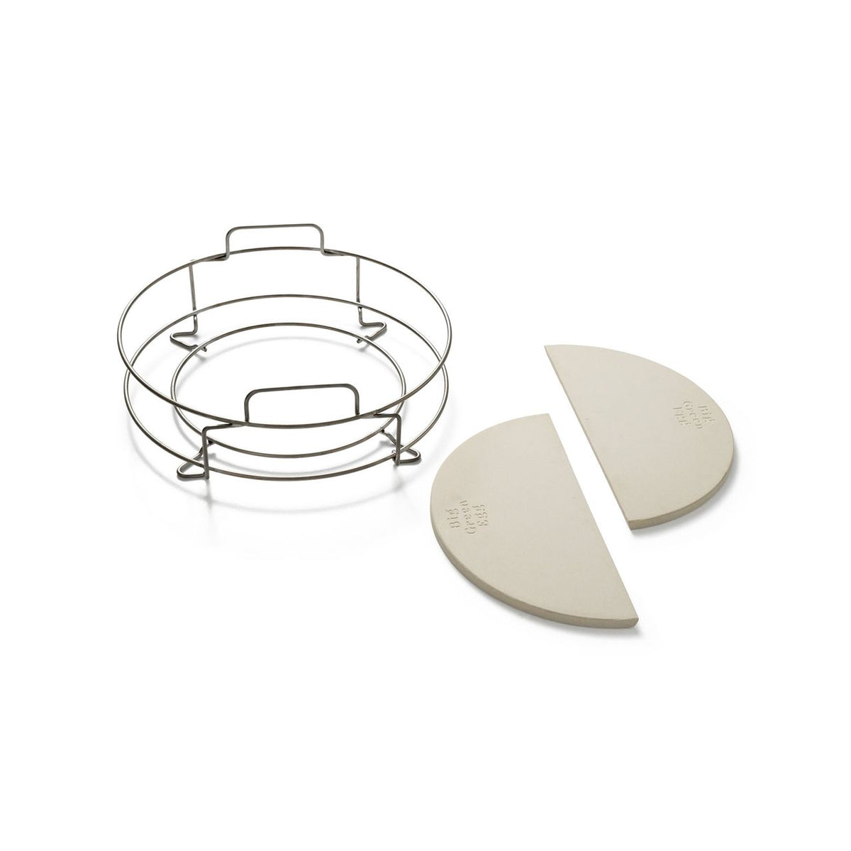 Big Green Egg Dual Zone Deflector Kit