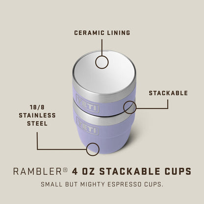 YETI Rambler 4 oz Stackable Cup 2 pk