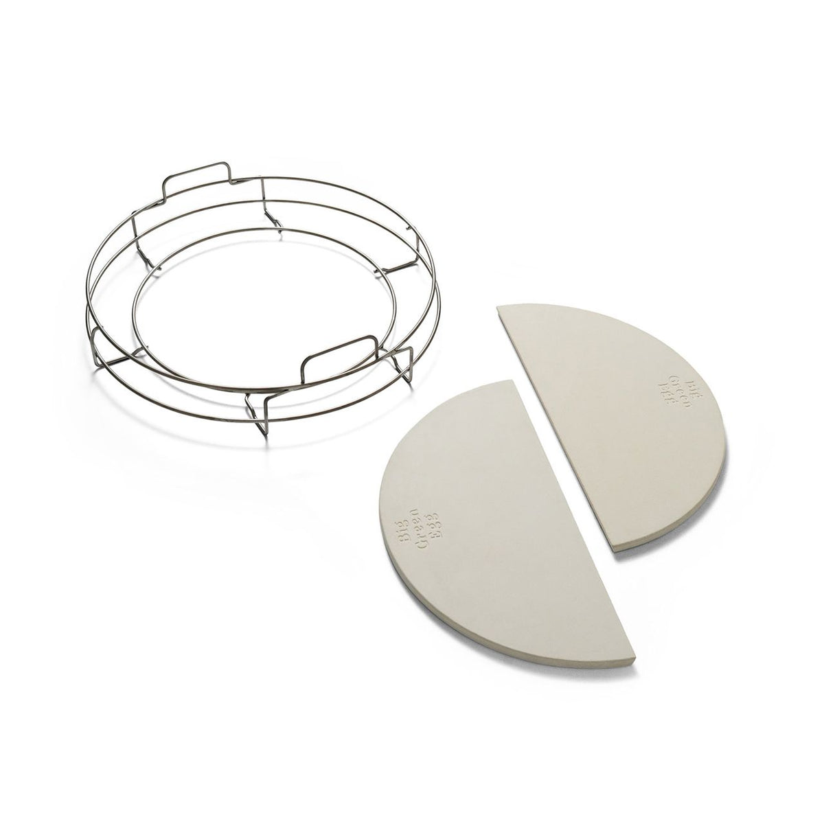 Big Green Egg Dual Zone Deflector Kit