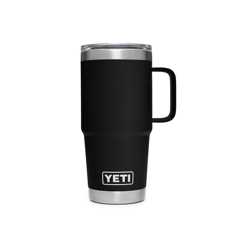 black YETI 20 oz travel mug