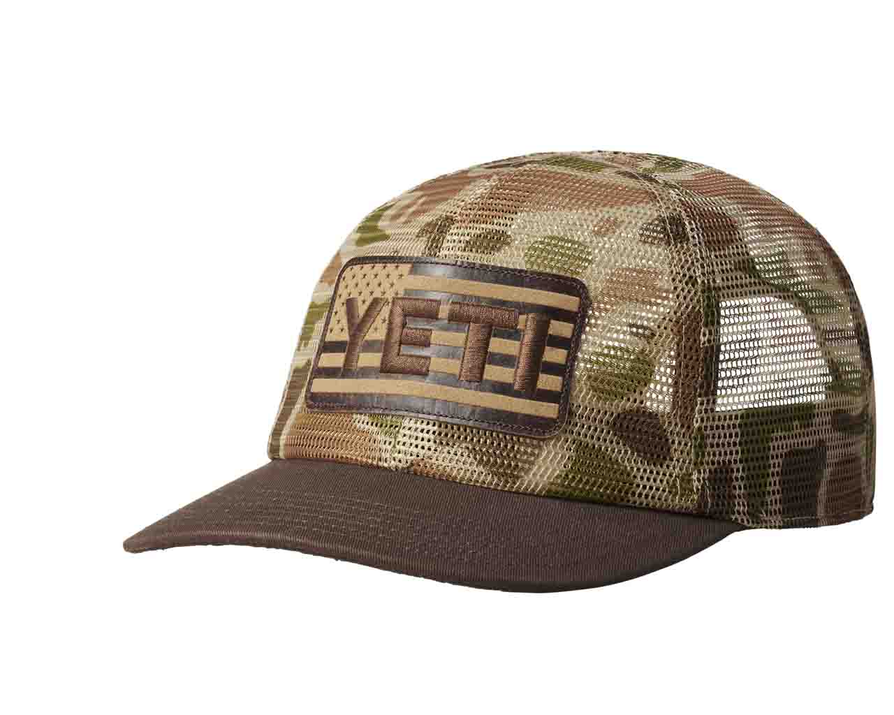 大勧め YETI Duck Stamp Trucker Hat, Sharptail Taupe Camo