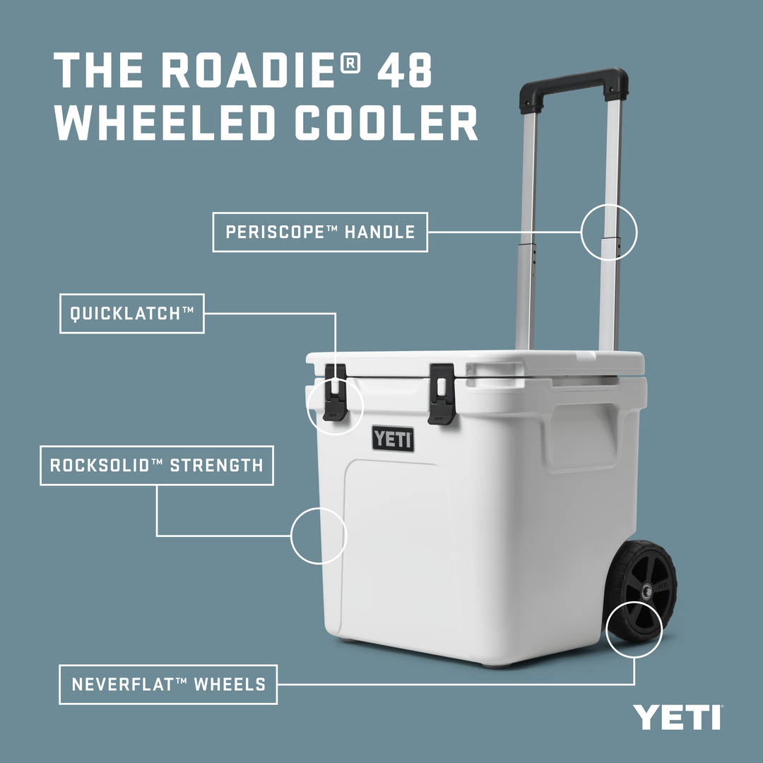 YETI Roadie 48 Wheeled Cool Box spec