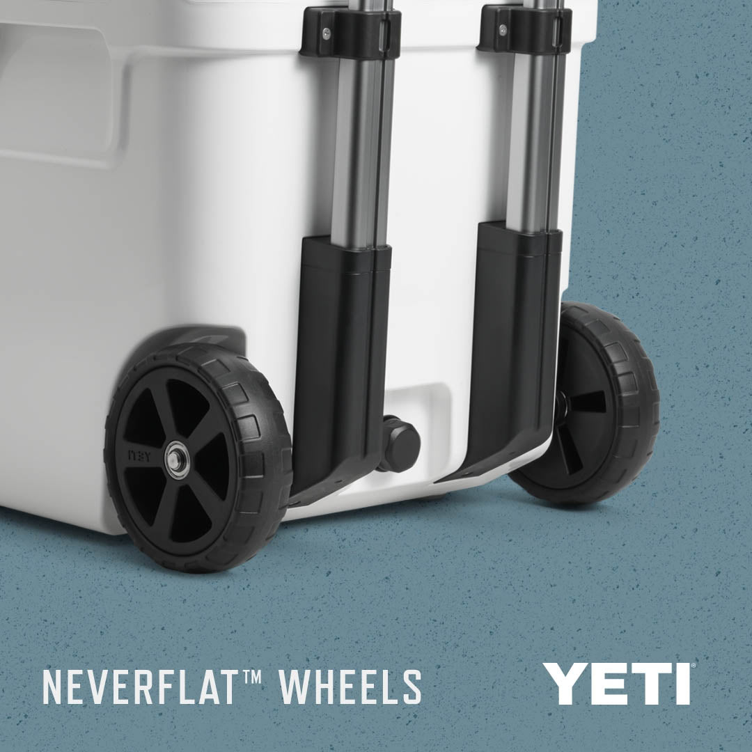 YETI Roadie 48 Wheeled Cool Box neverflat wheels